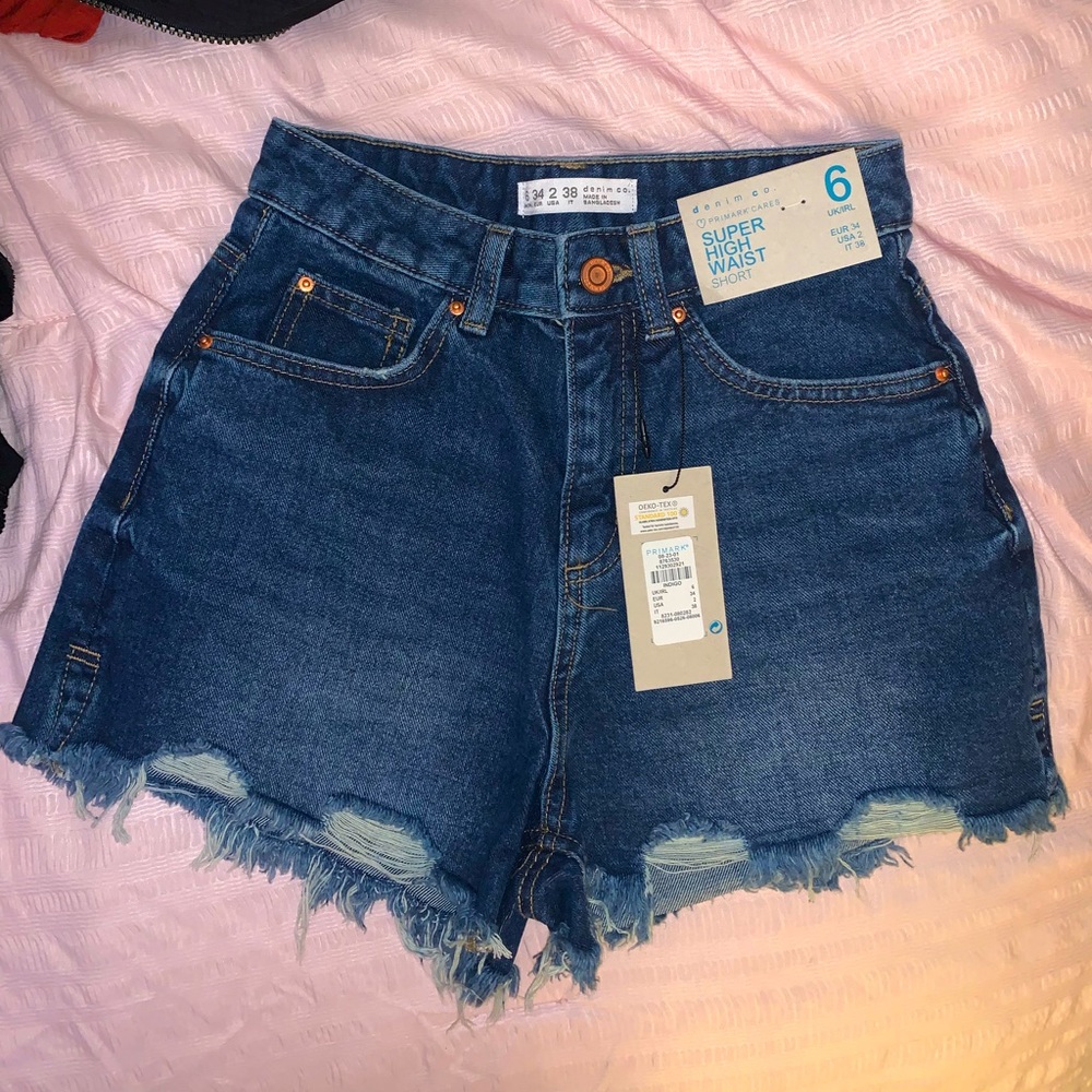 Jean Shorts Primark New